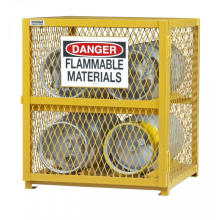 Gas cylinder storage cage for 4cylinder